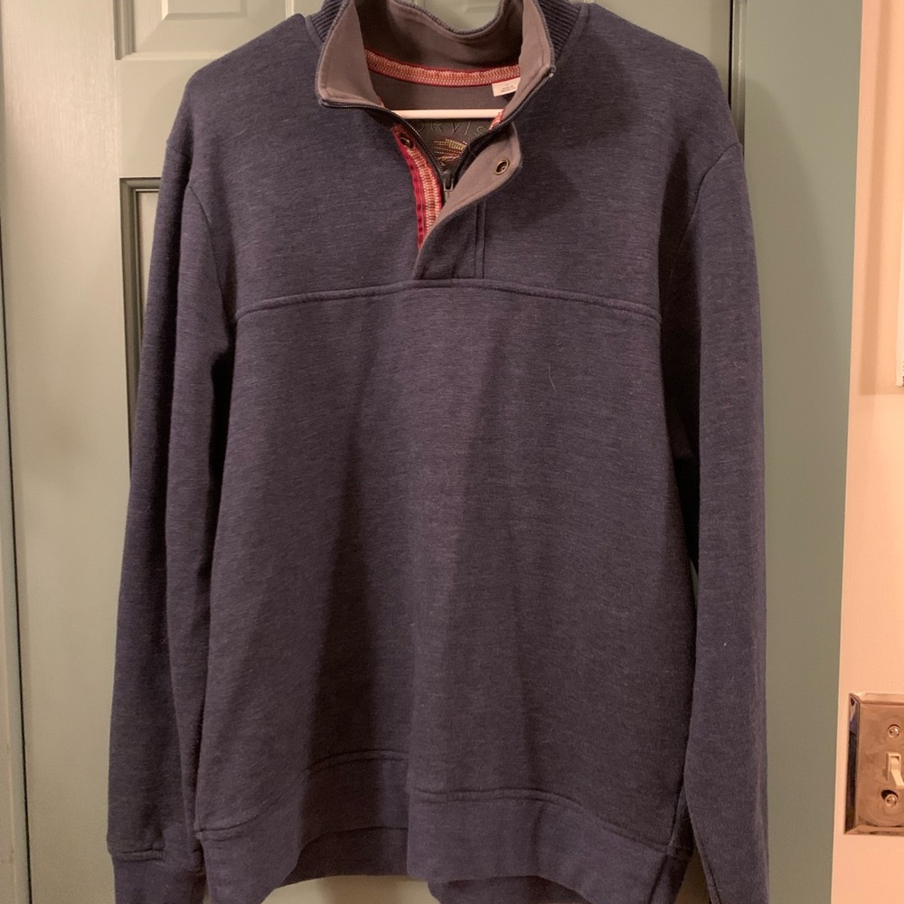 Orvis Blue Men's Quarter Zip Sweater (Bundle & Save)